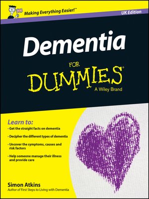 cover image of Dementia For Dummies
